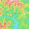 Topografische kaart Varallo, hoogte, reliëf