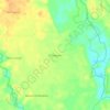 Topografische kaart El Chiguaco, hoogte, reliëf