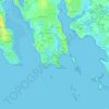 Topografische kaart Ker Yondr, hoogte, reliëf