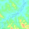 Topografische kaart Bendang Nyior, hoogte, reliëf