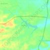 Topografische kaart Negara Ratu, hoogte, reliëf