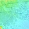 Topografische kaart Bonelle, hoogte, reliëf