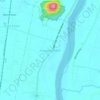 Topografische kaart Kampung Paloh, hoogte, reliëf