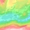 Topografische kaart Balnain, hoogte, reliëf