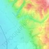 Topografische kaart Randan, hoogte, reliëf