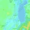 Topografische kaart Wiejkowo, hoogte, reliëf