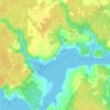Topografische kaart Elsipogtog, hoogte, reliëf