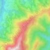 Topografische kaart Zipuru (Gurutzeko Gaina), hoogte, reliëf