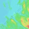 Topografische kaart Maigan Agik, hoogte, reliëf