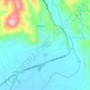 Topografische kaart Manicla, hoogte, reliëf