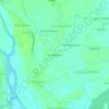 Topografische kaart Paradesipalem, hoogte, reliëf