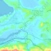 Topografische kaart Gajano, hoogte, reliëf
