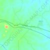 Topografische kaart Jarmundi, hoogte, reliëf