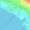 Topografische kaart Santa Rita Aplaya, hoogte, reliëf