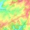 Topografische kaart Sibret, hoogte, reliëf