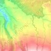 Topografische kaart Isabang, hoogte, reliëf