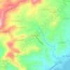 Topografische kaart Baguilawa, hoogte, reliëf