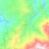 Topografische kaart Ba-ayan, hoogte, reliëf