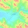 Topografische kaart Gar, hoogte, reliëf