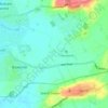 Topografische kaart Redstocks, hoogte, reliëf