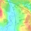 Topografische kaart Gaytons, hoogte, reliëf
