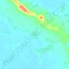 Topografische kaart Kawt Ka Thaung, hoogte, reliëf