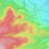 Topografische kaart Ziegenkopf, hoogte, reliëf