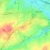 Topografische kaart Pic au Vent, hoogte, reliëf