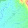 Topografische kaart Mataas na Pulo, hoogte, reliëf