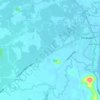 Topografische kaart Pago, hoogte, reliëf