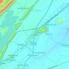 Topografische kaart Cumbum, hoogte, reliëf
