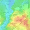 Topografische kaart Sellessen, hoogte, reliëf