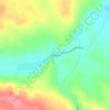 Topografische kaart Entre Rios, hoogte, reliëf