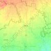 Topografische kaart Panchagarh, hoogte, reliëf