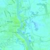 Topografische kaart Buhangin, hoogte, reliëf