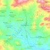 Topografische kaart Kefamenanu, hoogte, reliëf