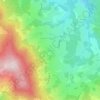 Topografische kaart Sichart, hoogte, reliëf