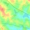 Topografische kaart Huskuru, hoogte, reliëf