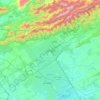 Topografische kaart Islamabad, hoogte, reliëf