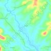 Topografische kaart Sarala, hoogte, reliëf