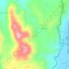 Topografische kaart Likupang, hoogte, reliëf