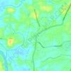 Topografische kaart Athani, hoogte, reliëf