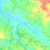 Topografische kaart Joncadis, hoogte, reliëf