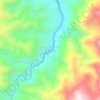 Topografische kaart Dacalan, hoogte, reliëf