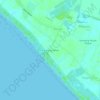 Topografische kaart Kampung Serkat, hoogte, reliëf