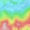 Topografische kaart Schattseite, hoogte, reliëf