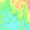 Topografische kaart Cullyhanna, hoogte, reliëf