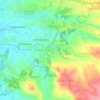 Topografische kaart Sitio Silangan, hoogte, reliëf
