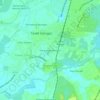 Topografische kaart Permatang Manggis, hoogte, reliëf