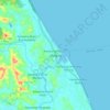 Topografische kaart Marang, hoogte, reliëf